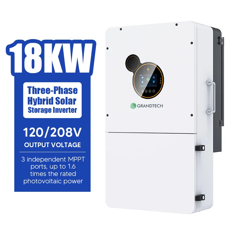 Srne nett/utenfor nettet inverter HESP 12 kW 14 kW 16 kW 18 kW HESP48180UH3 US-standard Tre-fase Delte fase Srne Hybrid solinverter