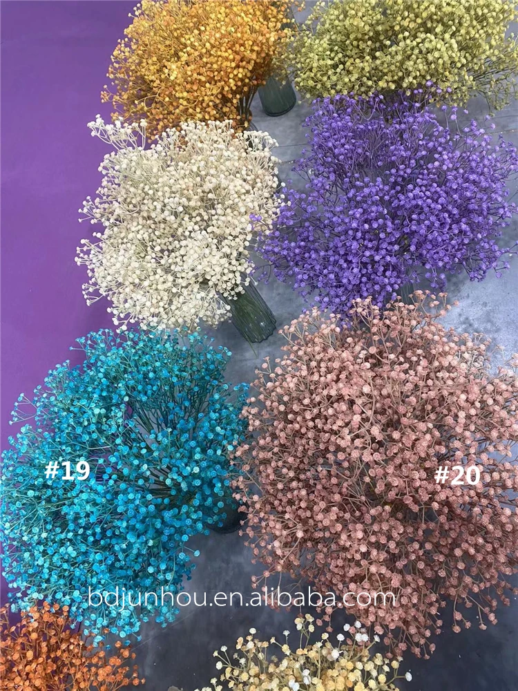 Babys Breath Artificial Flowers Bouquet Gypsophila Bulk Flower White