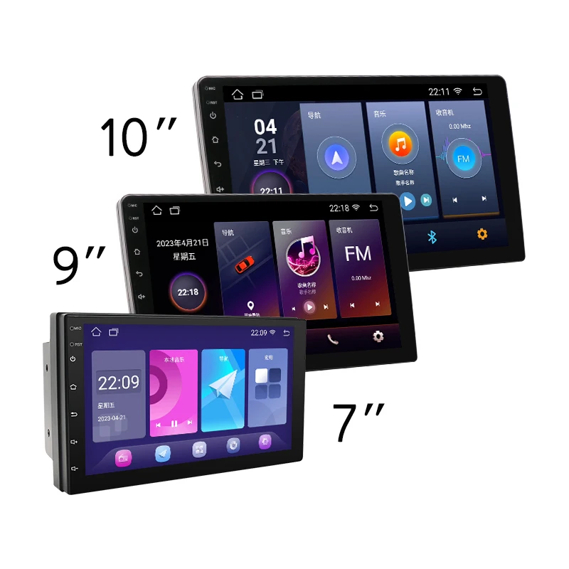 Android Car Media Player 6580 本体 6580 Universal 7/9/10'' Multimedia 2din Car Player - Android 12