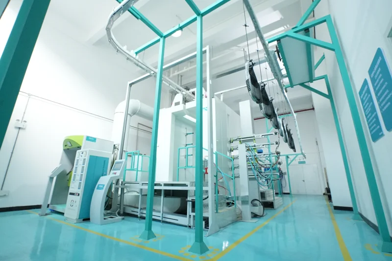 Small Color Powder Flocking Machine Powder Coating Machine for Metal ...