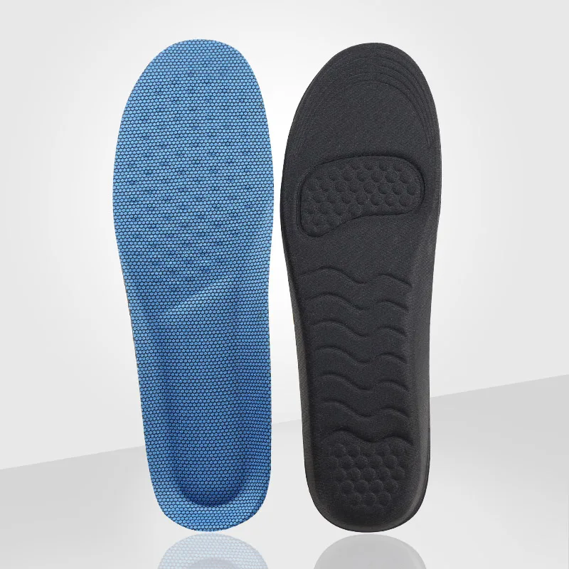 Knixmax Women's Memory Foam Insoles Cushioning Foot Support Pads Light Grey UK6/EU39 Comfort Shoe Inserts for Anti-Sweat Shock Absorption 