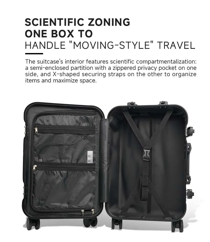 LOY Trolly Smart Suitcase waterproof test IP64