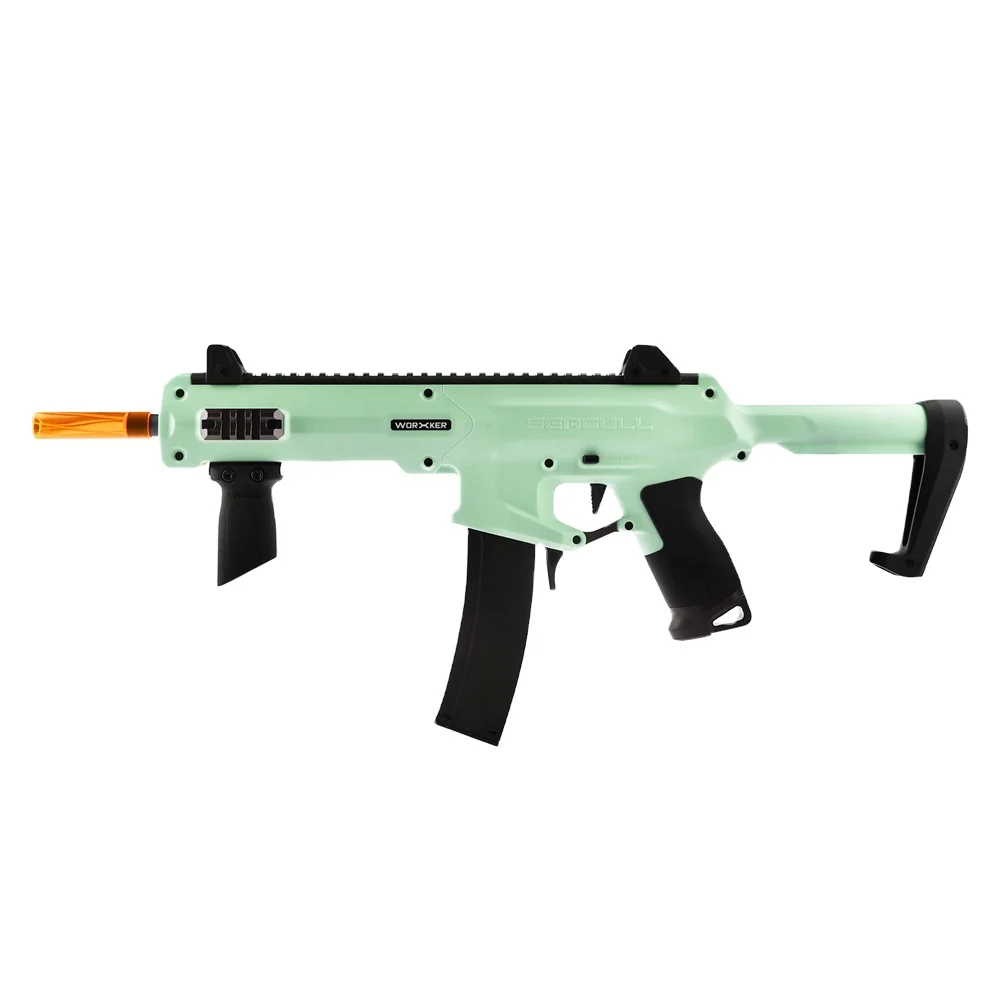 Worker Mod Soft Bullet Gun with Foam Dart Seagull Worker Seagull Blaster Popular Toys Worker Foam Blaster 150-200 FPS
