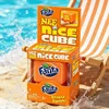 Caramelo de malta con forma de cubo de hielo amarillo: ¡exprímelo!