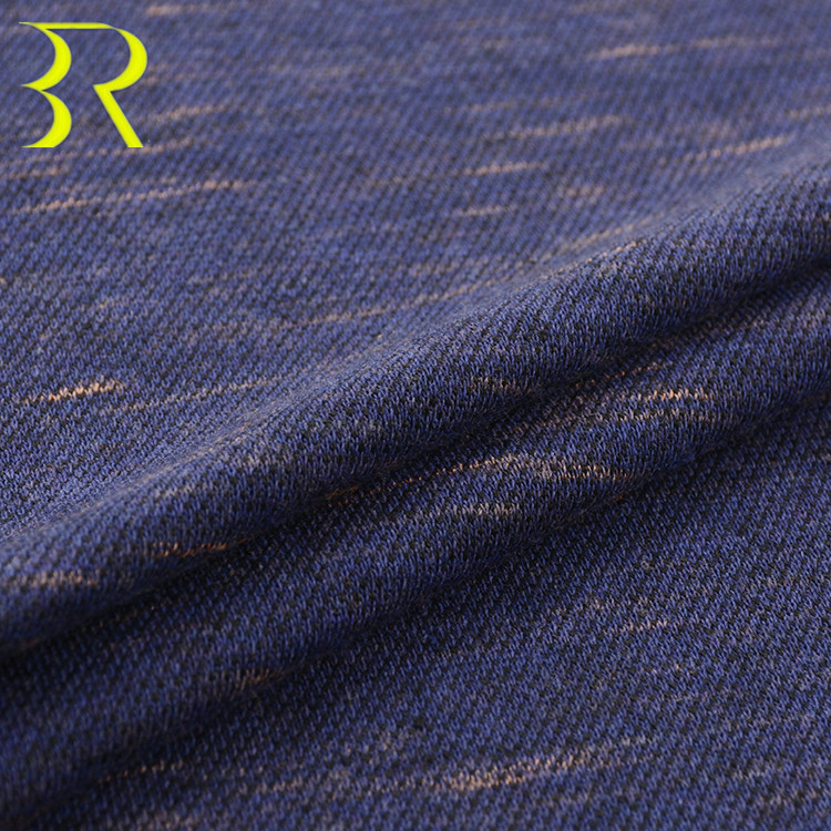 Шаосин текстильной новая мода красочные волокна Постельное белье из хлопка и полиэстера для вязания ткани для пальто