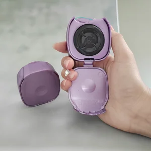 Mint Flavor Daily Care Dental Floss Dispenser New Packing with Expanding & Rewinding Function for Effective Teeth Cleaning