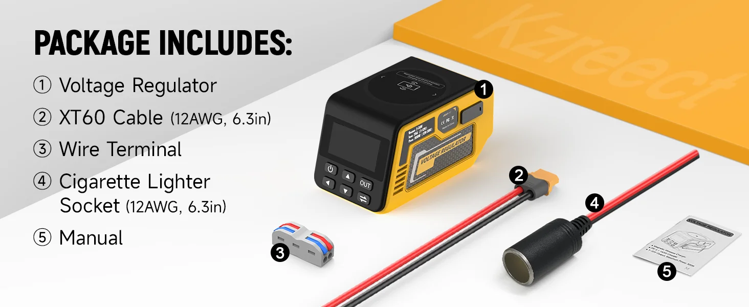 300W Voltage Regulator for Dewalt 20V Battery