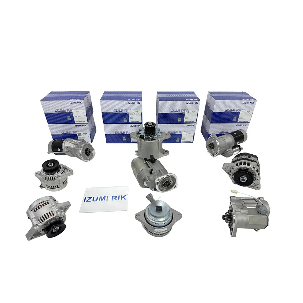IZUMI RIK for Caterpillar C3.4 C3.8 C4 C4.2 Starter Motor & Alternator Best Price Engine Parts