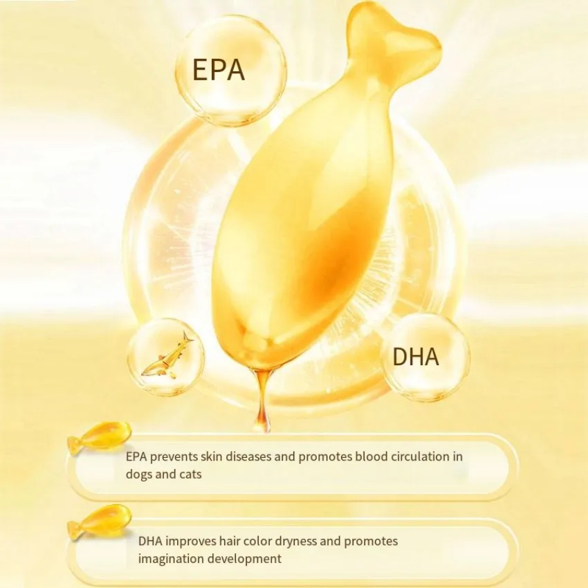 Fish Oil Omega 3 1000mg Softgel Capsules Salmon Fish Oil Capsules For