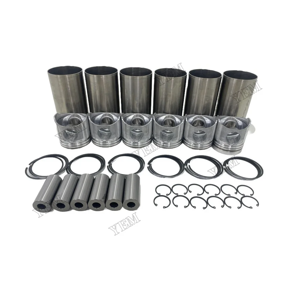 Cylinder Liner Kit Compatible for Komatsu 6D110s Engine Parts Manufacturer 2