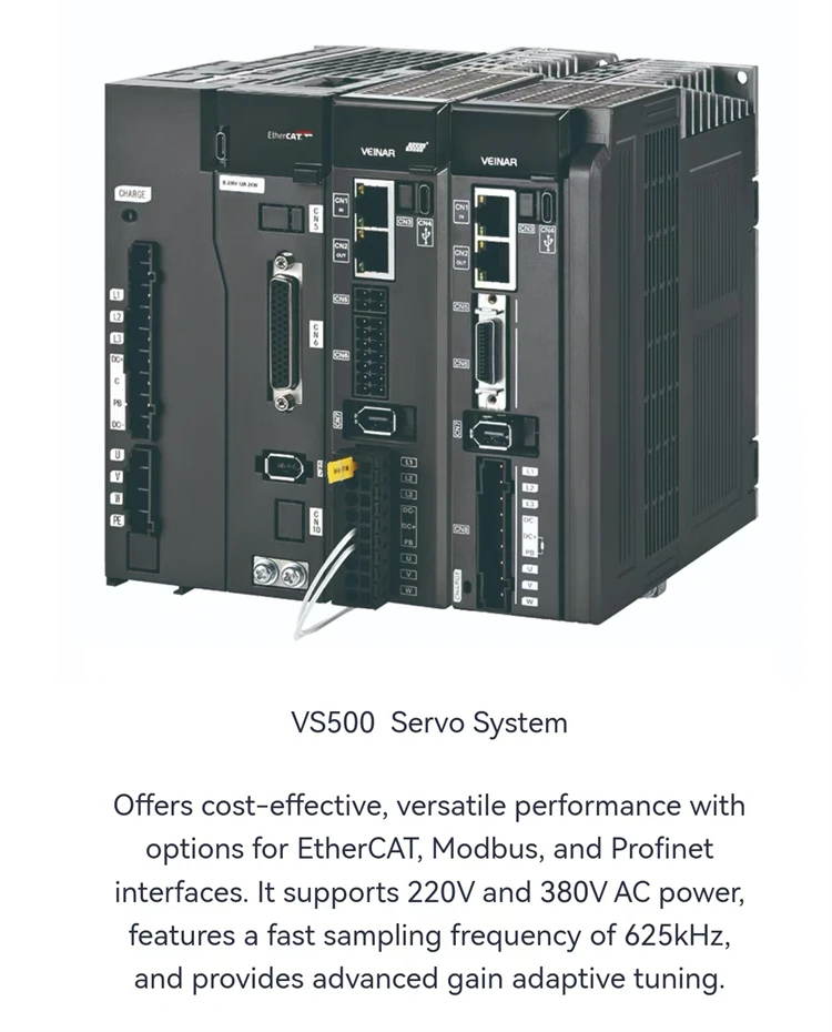 High-Performance 380V 1.5Kw Precision 380V Providing Efficient Control Units Servo Motor Drivers Modbus Servo manufacture