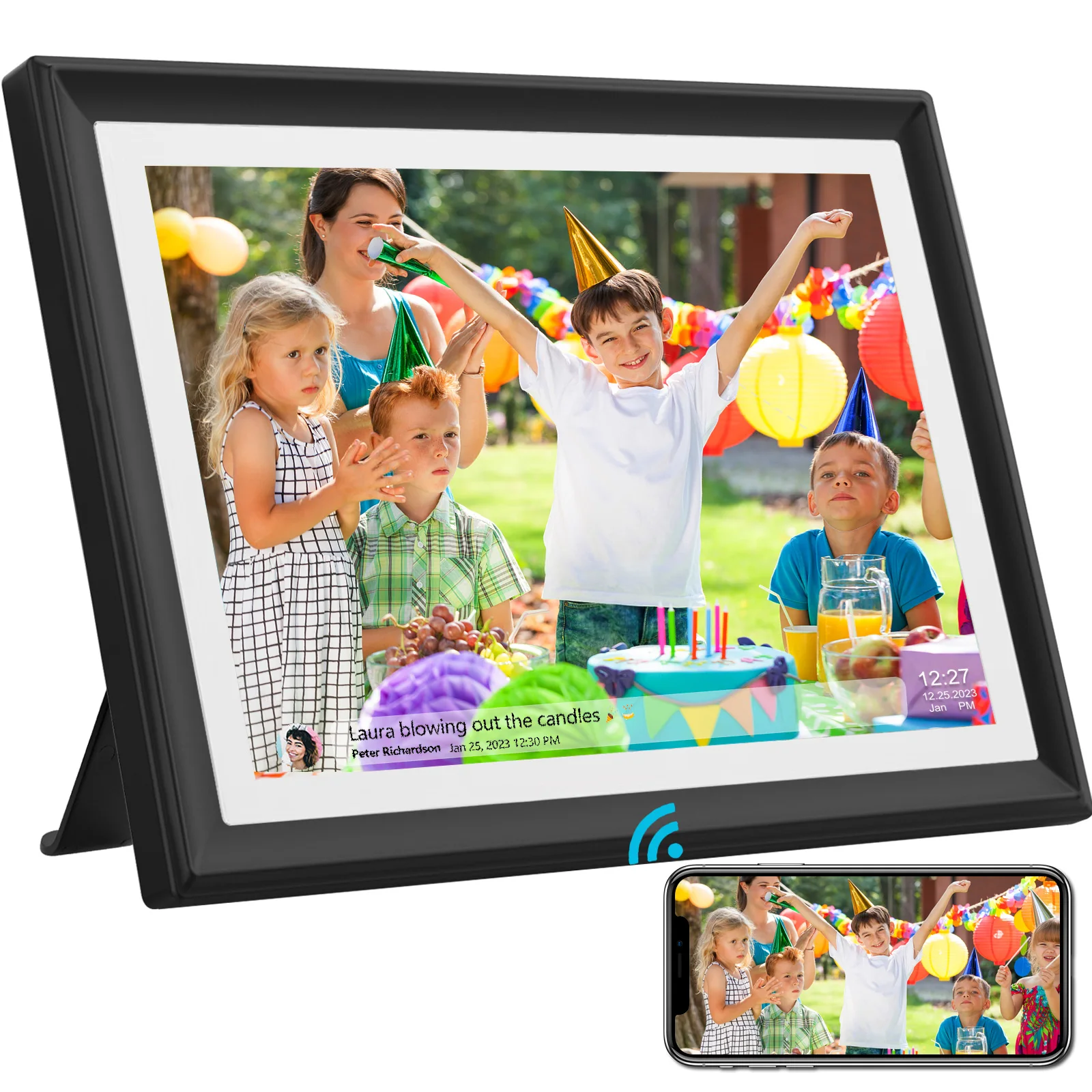 Wi-Fi フォトフレーム　10.1インチ　SSA Amazon.co.jp: FrameoデジタルフォトフレームWiFi、10.1インチ