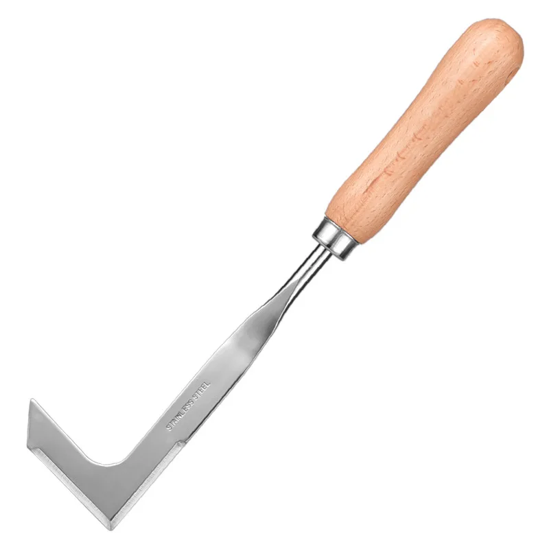 Garden Crack Weeder Crevice Weeding Tool Handle Stainless Steel Manual ...