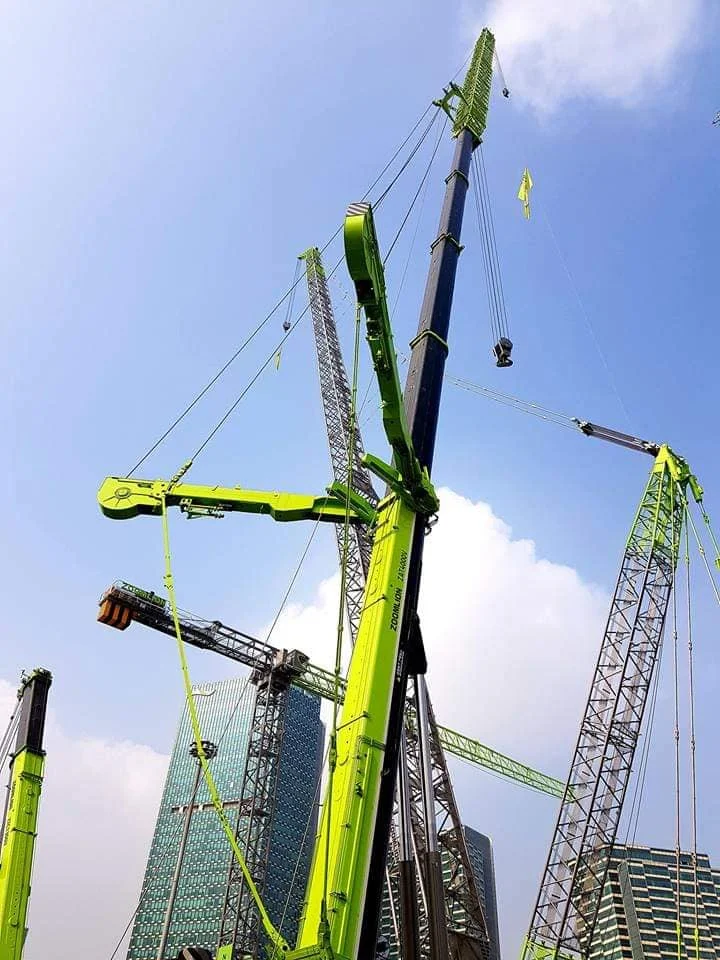 Zoomlion 400 Tons Good Performance All Terrain Crane Zat4000v Heavy Lifting Truck Crane for Sale