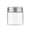 Transparent bottle with Aluminum Cap