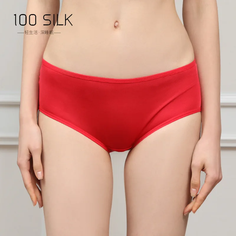 Japanese Style Women Mulberry Silk Underwear Comfortable And Breathable