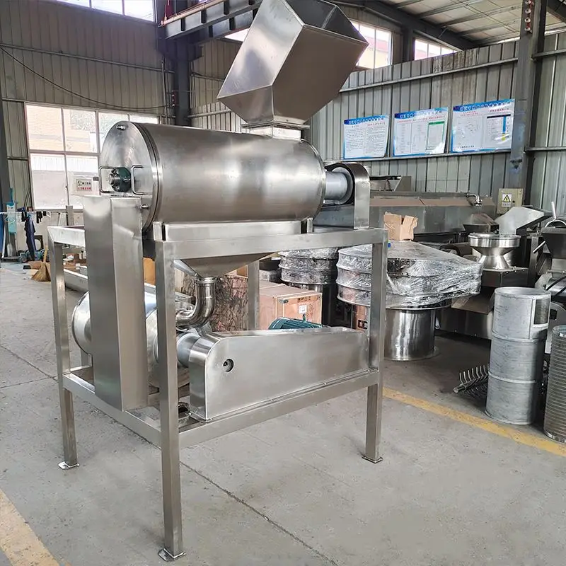 Aloe Vera Pulp Extraction Machine Bleach Cleaner Coconut Milk Juice Extracting Machine