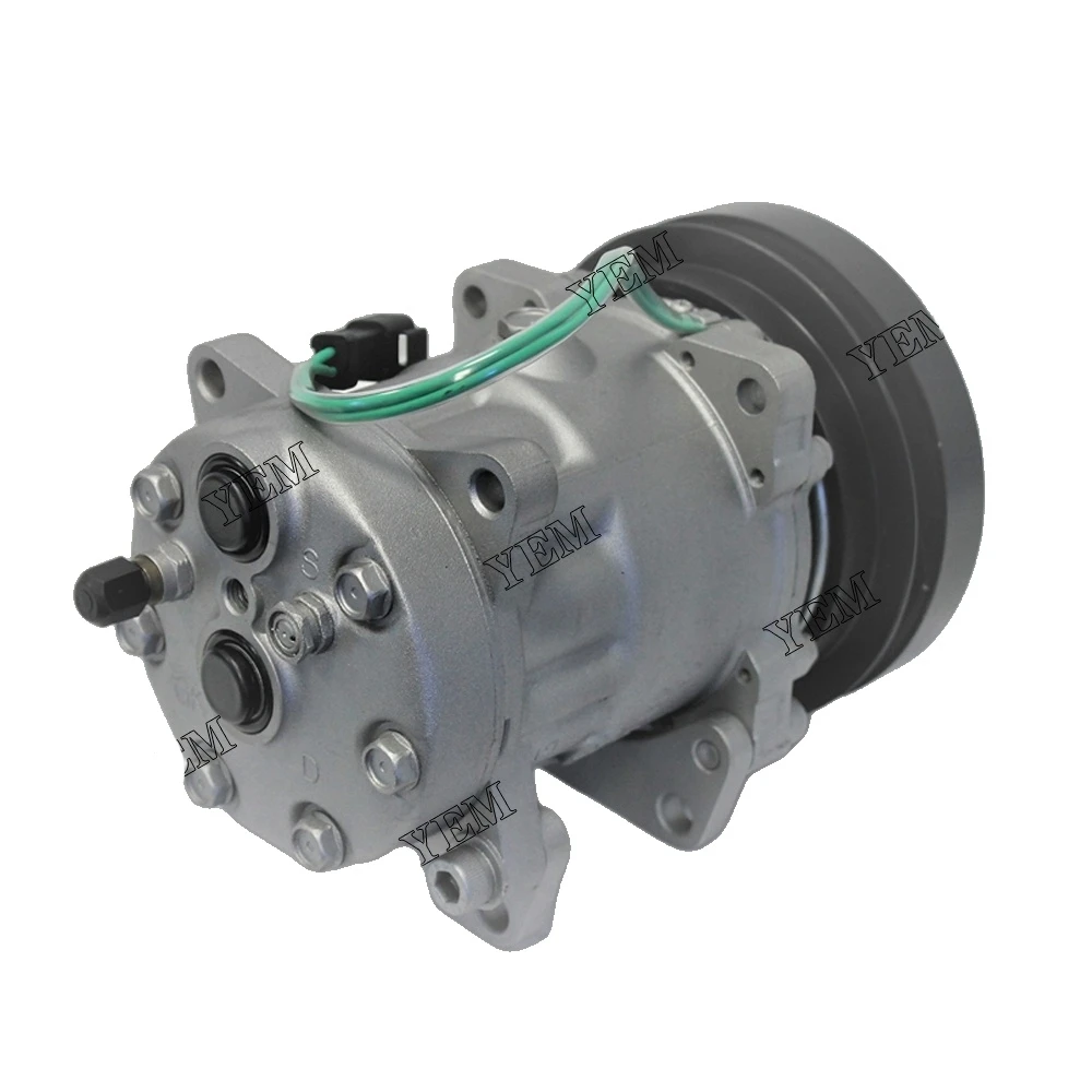 24V SD7H15 A/C Compressor 318-4258 for CAT M313D M315D2 M317D2 M320D2 M322D Aftermarket Engine Parts