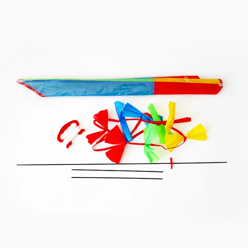 Custom Design Diamond Kite Rhombus Kite with Long  Bow Tie Tail From the Kite Factory