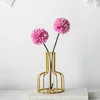 Test tube flower pot small ball rose purple 2