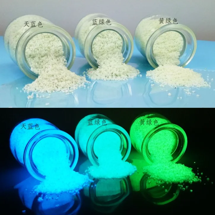 Shop Luminous car paint powder luminescent pigment emits light in dark powder luminescent pigments used in car paint-Detailed Image 3