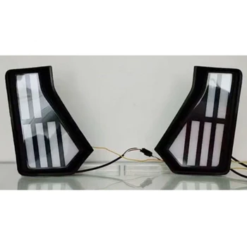 LED DRL Fog Lights Daytime Running Lights for Toyota Tacoma 2024 2025 Modified Fog Lights Fog Cover