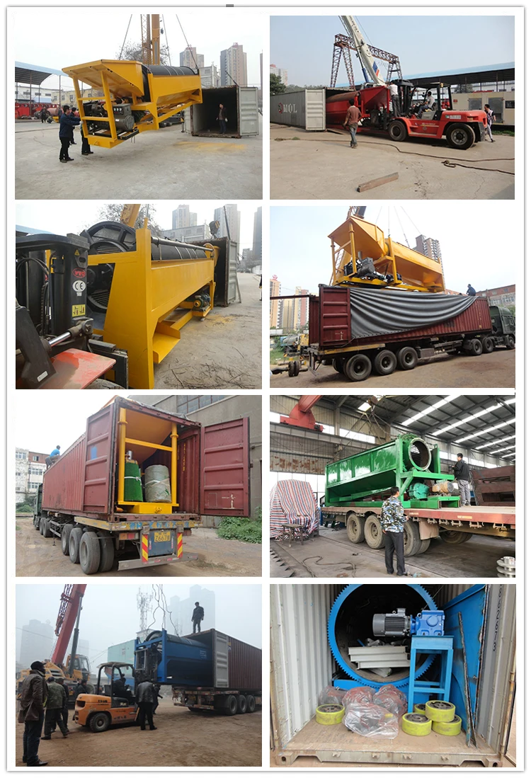 Mobile gold washing equipment price for alluvial gold plant