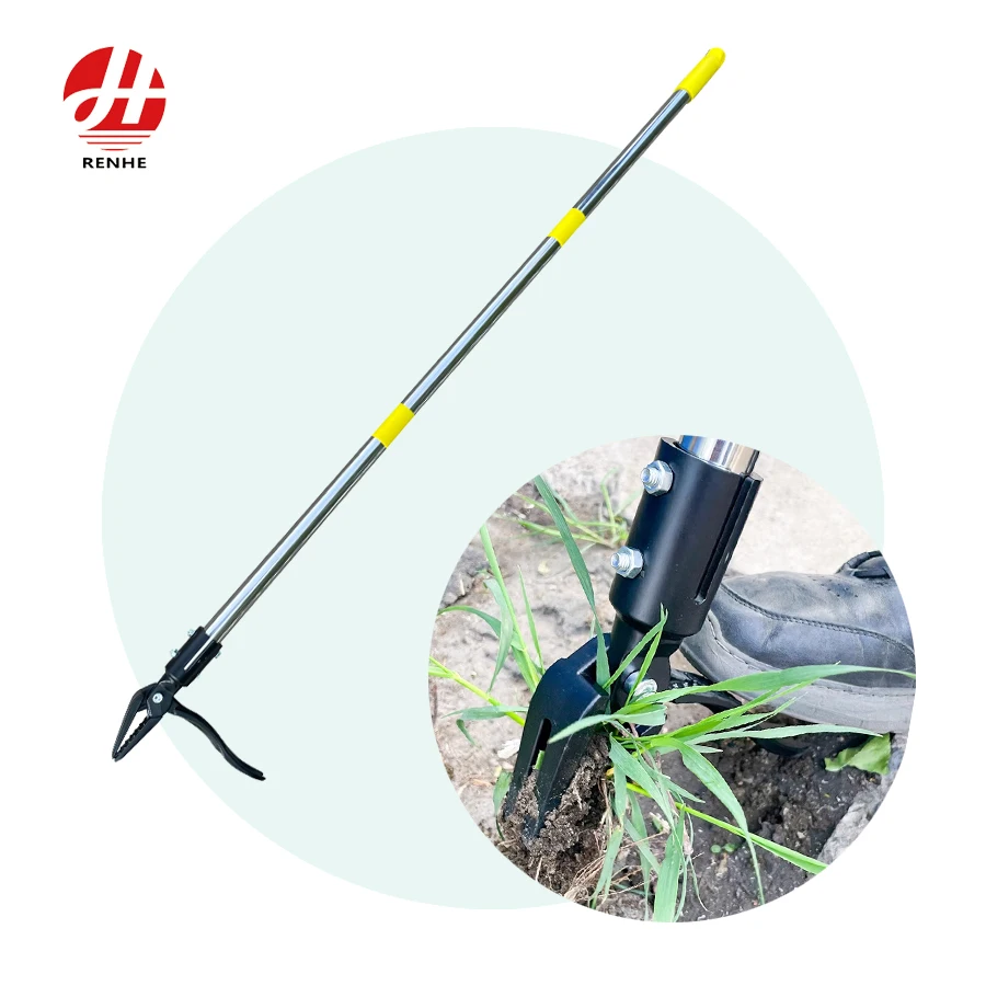 Stand up Weed Puller Claw Steel Manual Weeding Head Replacement Garden Digging Grass Shovel Tool Root Remover No Pole