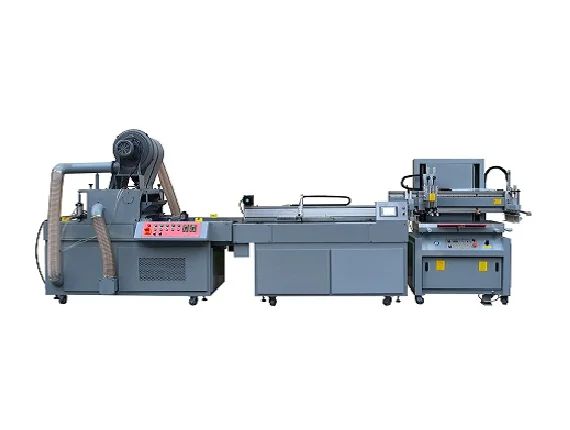 Spot UV Coating Machine Screen Printer Flatbed Vacuum Silk Screen Printing Machine with Automatic Blanking Device