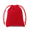 Red long plush
