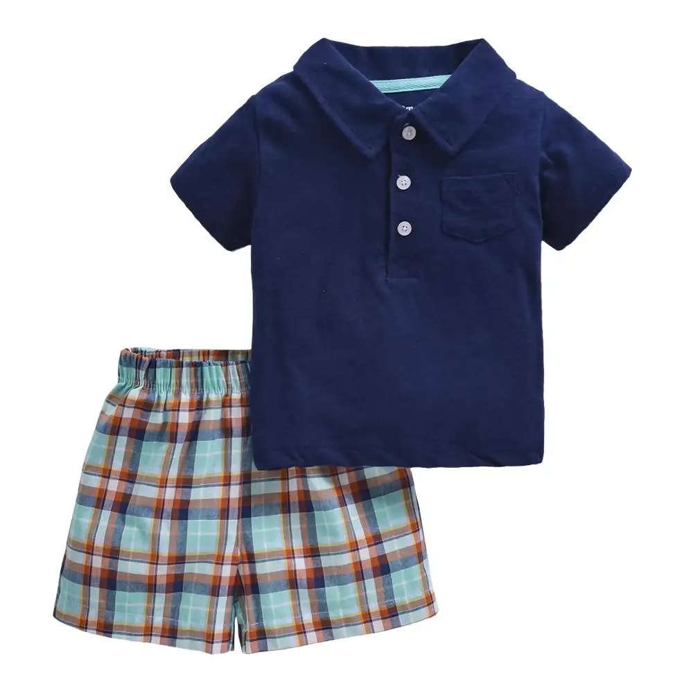 
Оптовая продажа, новинка, футболка и штаны для малышей, Костюм Джентльмена, комплект детской одежды 