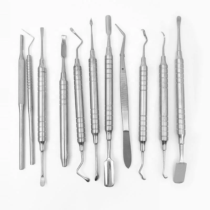 Dentem 26 PCS Set Instrumentorum Chirurgicorum pro Implantis Kit Chirurgicum Dentalis, Instrumenta Chirurgica Dentalia, Instrumenta Dentaria, Kit Instrumentorum Dentalium ex Accipitro Exsiccato