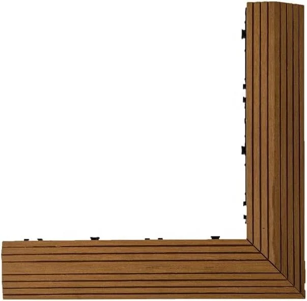 Straight Edge Ramps Composite WPC Interlocking Edges