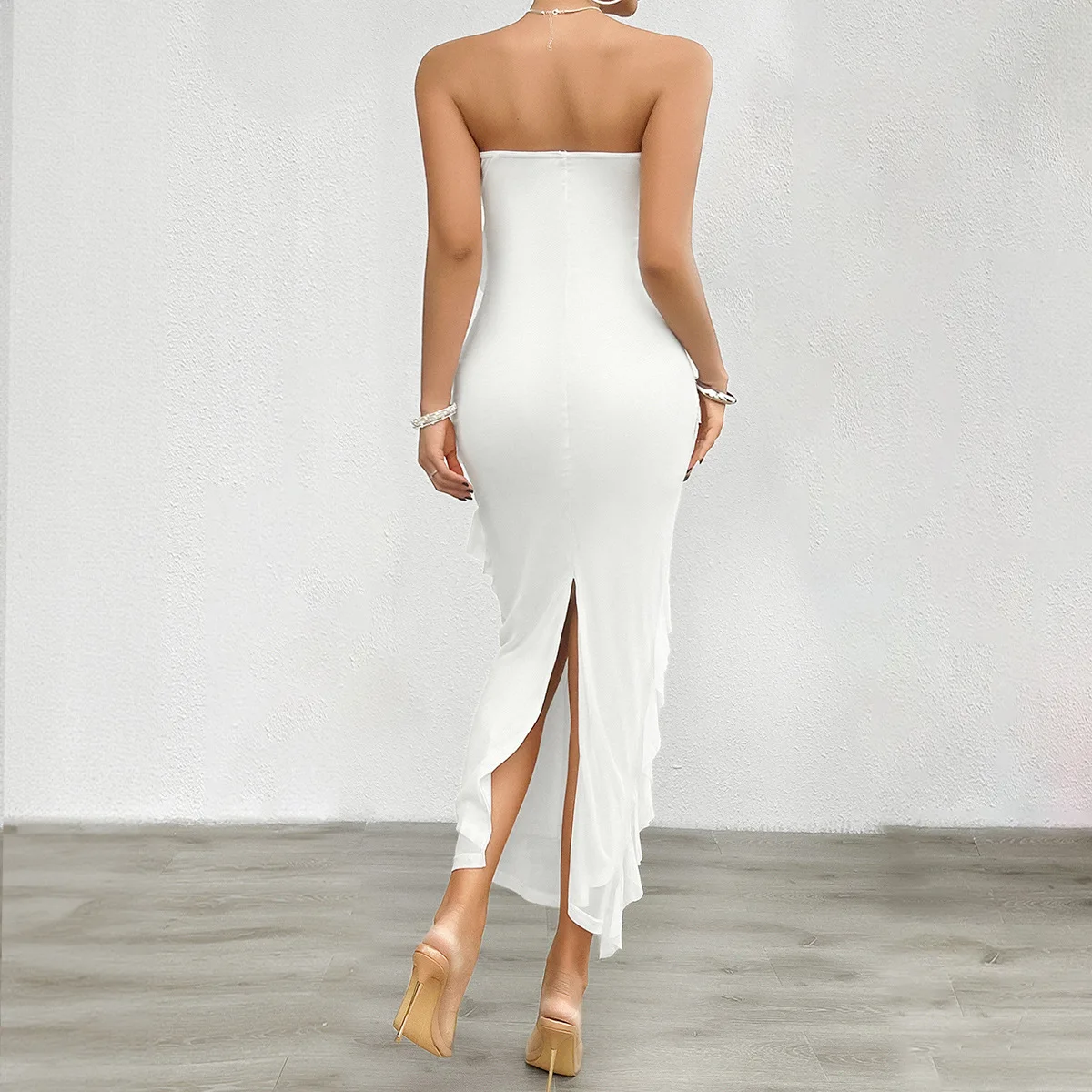 A Sexy Solid-color, Form-fitting and Strapless Dress for Women's Spring and  Summer| Alibaba.com