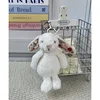 Flower Ear Bunny Rabbit Pendant White