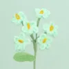 Finished product6First Myosotis sylvatica bouquet (green)
