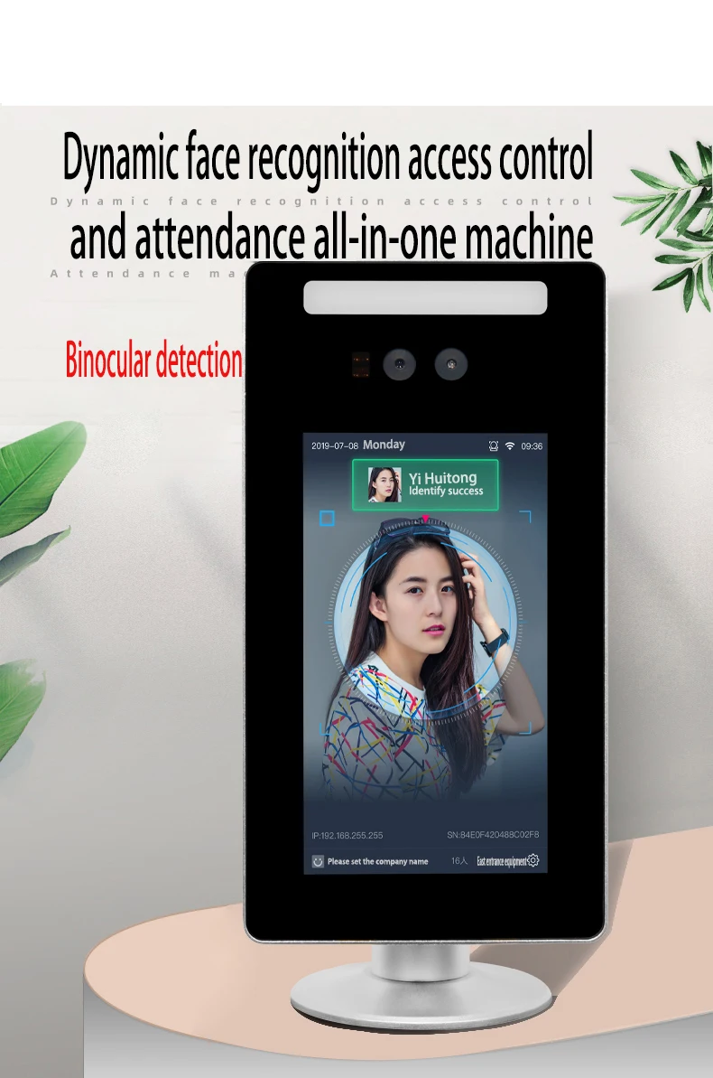 Ai Smart 3d Time Attendance System Detection Capture Digital Access