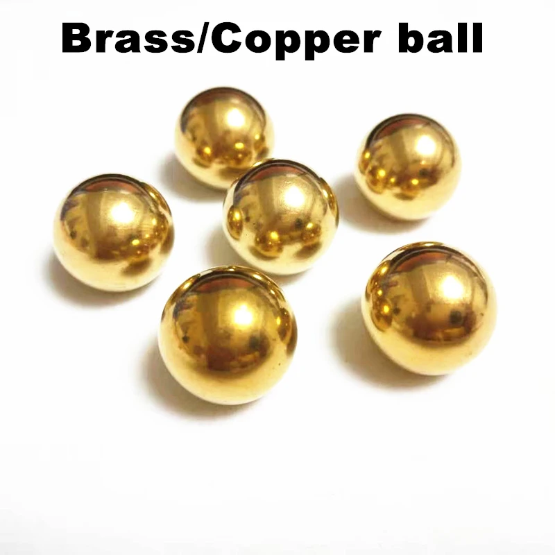 20mm 10pcs Brass ( H62 ) Solid Balls Loose Bearing Balls High Precision