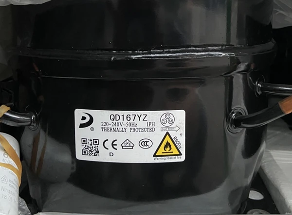 New Dongbei QD167YZ Compressor with R600A Refrigerant KR270CY SZ75CY1 LZ76DY1KU270CY K270CY1