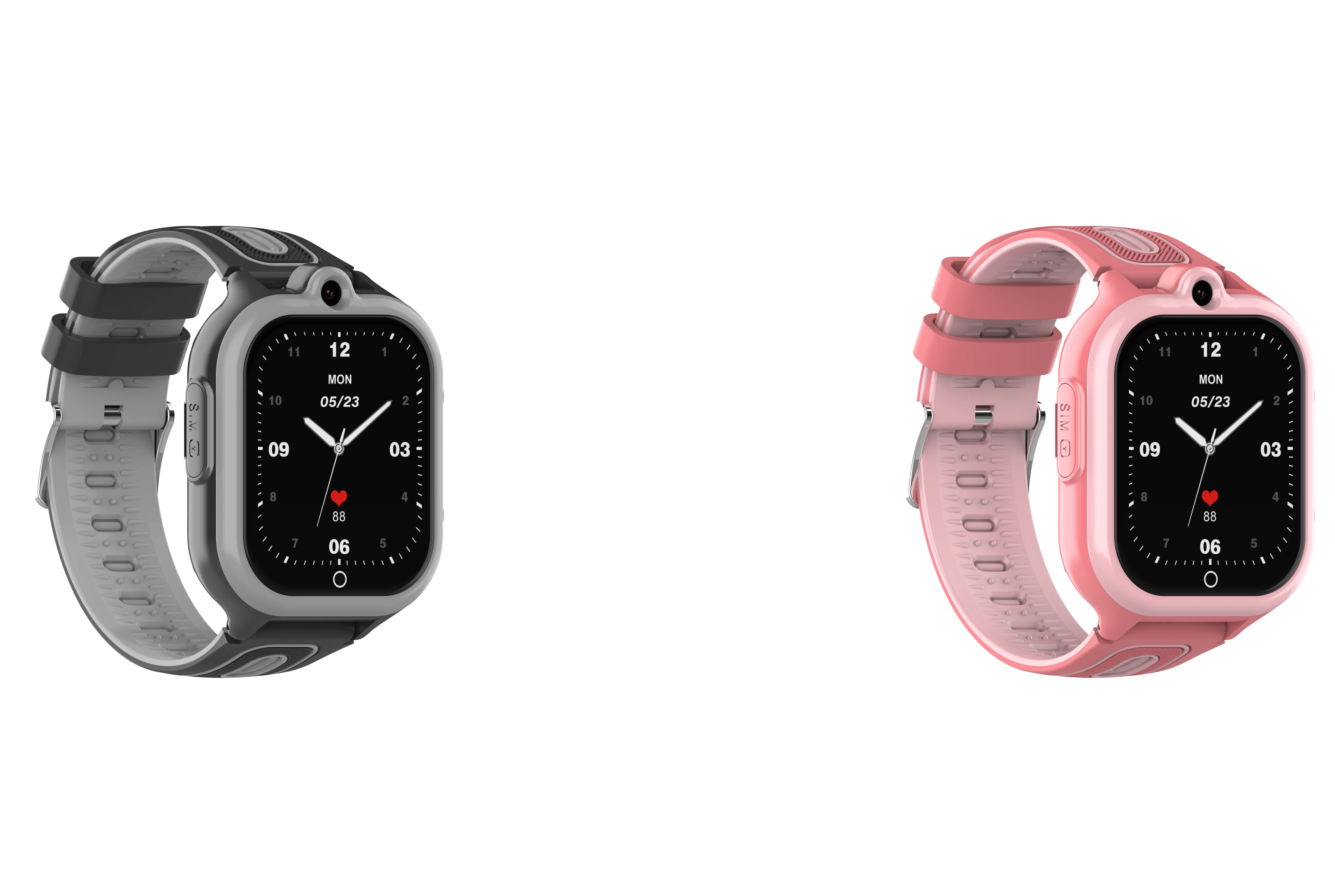 Wonlex Educational Smartwatch for Kids: Android Child Mode, Parent-Allowed WhatsApp Chat Detachable Colorful Strap Smartwatch