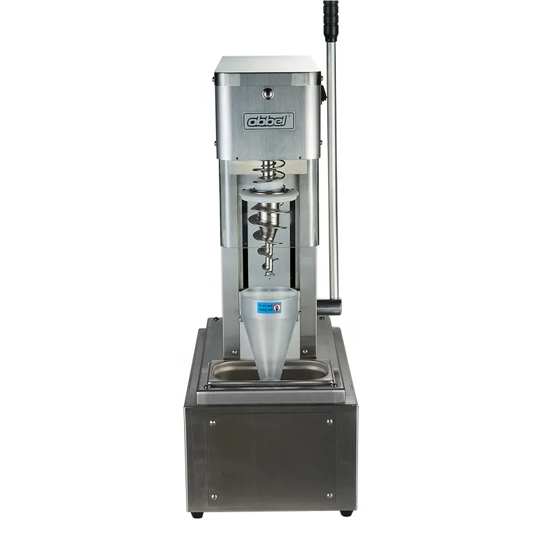 Low Prices Professional Soft Serve Vertical Fruit Ice Cream Machine Frozen Yogurt Mix Ice Cream Maker
