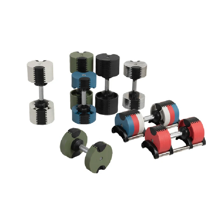 MEET Adjustable Dumbbell (Single) by ROBURFLEX for Workout Strength  Training Fitness Home Gym