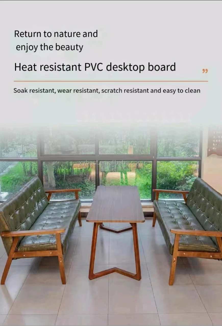 Xy Best Table And Chair Restaurant Combinationt Booth Sofa Negotiation