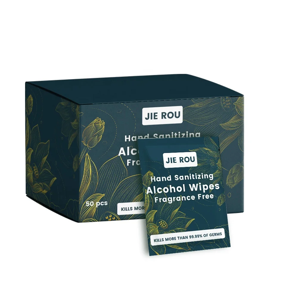 Individual Packed Wet Wipes with Custom Printing