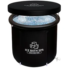 High Quality Portable Large Size Ice Bath Tub for Athletes Portable Ice Bath Recovery Pod Barrel Customized Design Ice Bath Pod