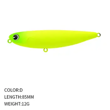 Cheery 12g 85mm Stainless Steel Live Bait for Sea Bass & Shark-Floating Printed Hard Bait for Float & Sea Fishing – Hard Lure – view 5