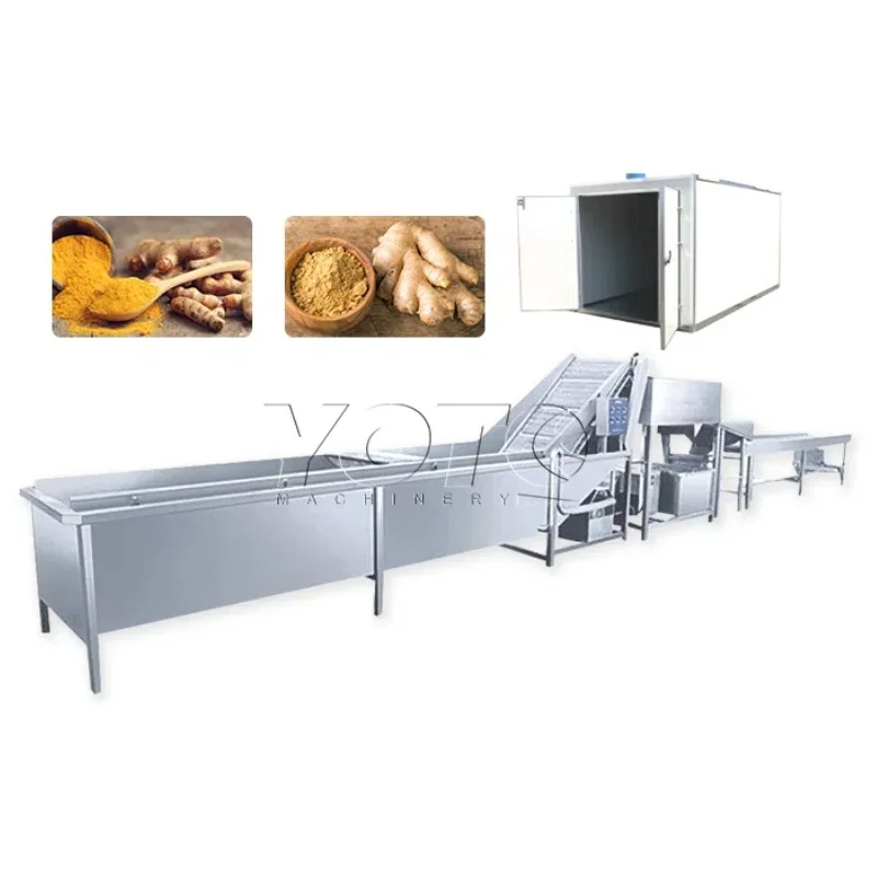 Ginger Powder Machines Complete Garlic Powder Production Line