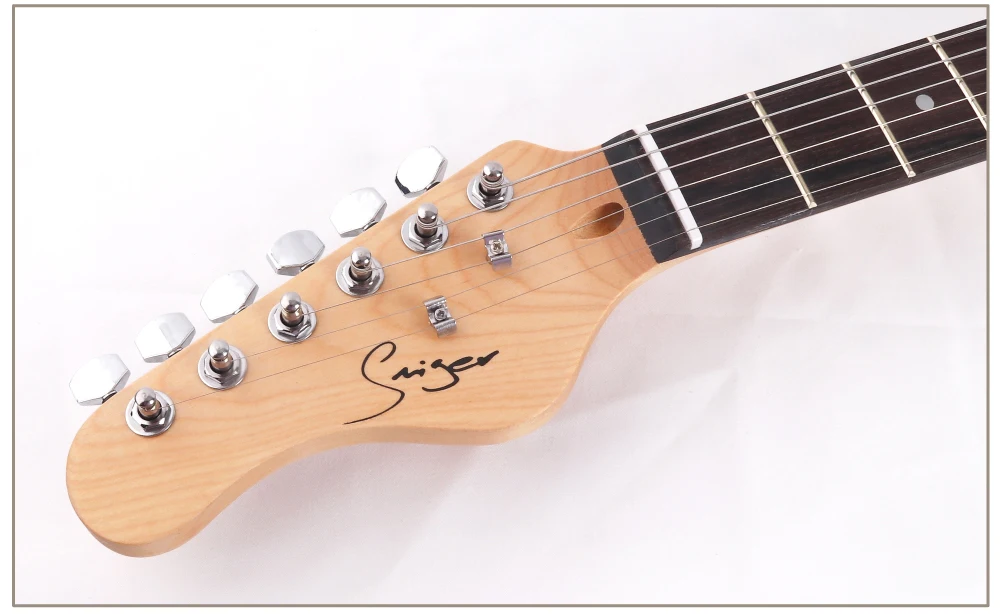 バッグアクセサリー付きスマイガーギターキットプロフェッショナルST