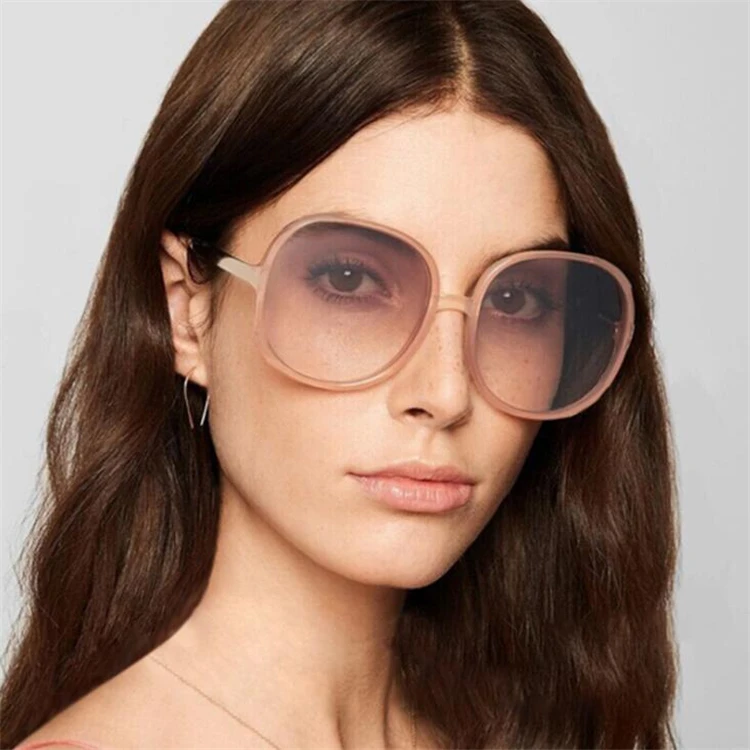 Big Frame Retro Oversized Sunglasses Female 2022 Oversize Square Men