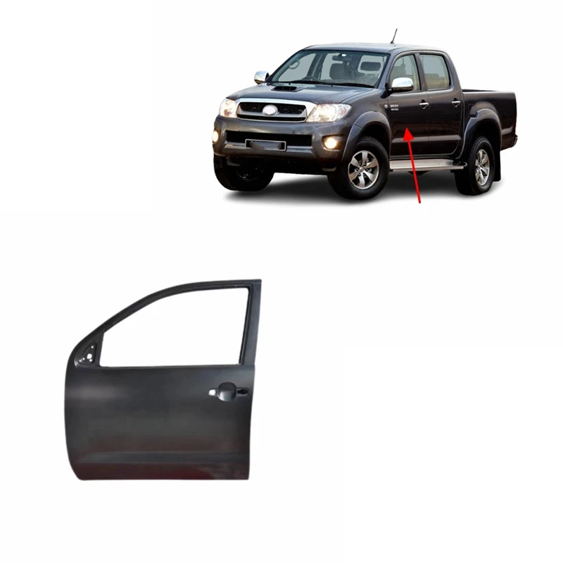 car body front door panel auto parts car door for TOYOTA hilux vigo